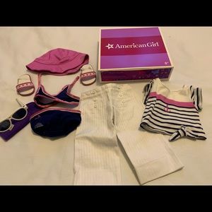 American Girl 2 in 1 Beach Outfit Super Cute! Bathing Suit